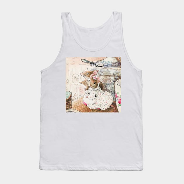 “The Mice Listened to the Tailor” by Beatrix Potter Tank Top by PatricianneK